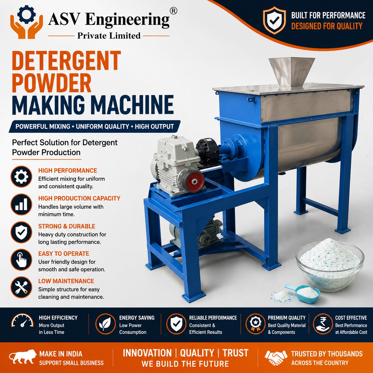 Detergent Powder Making Machine