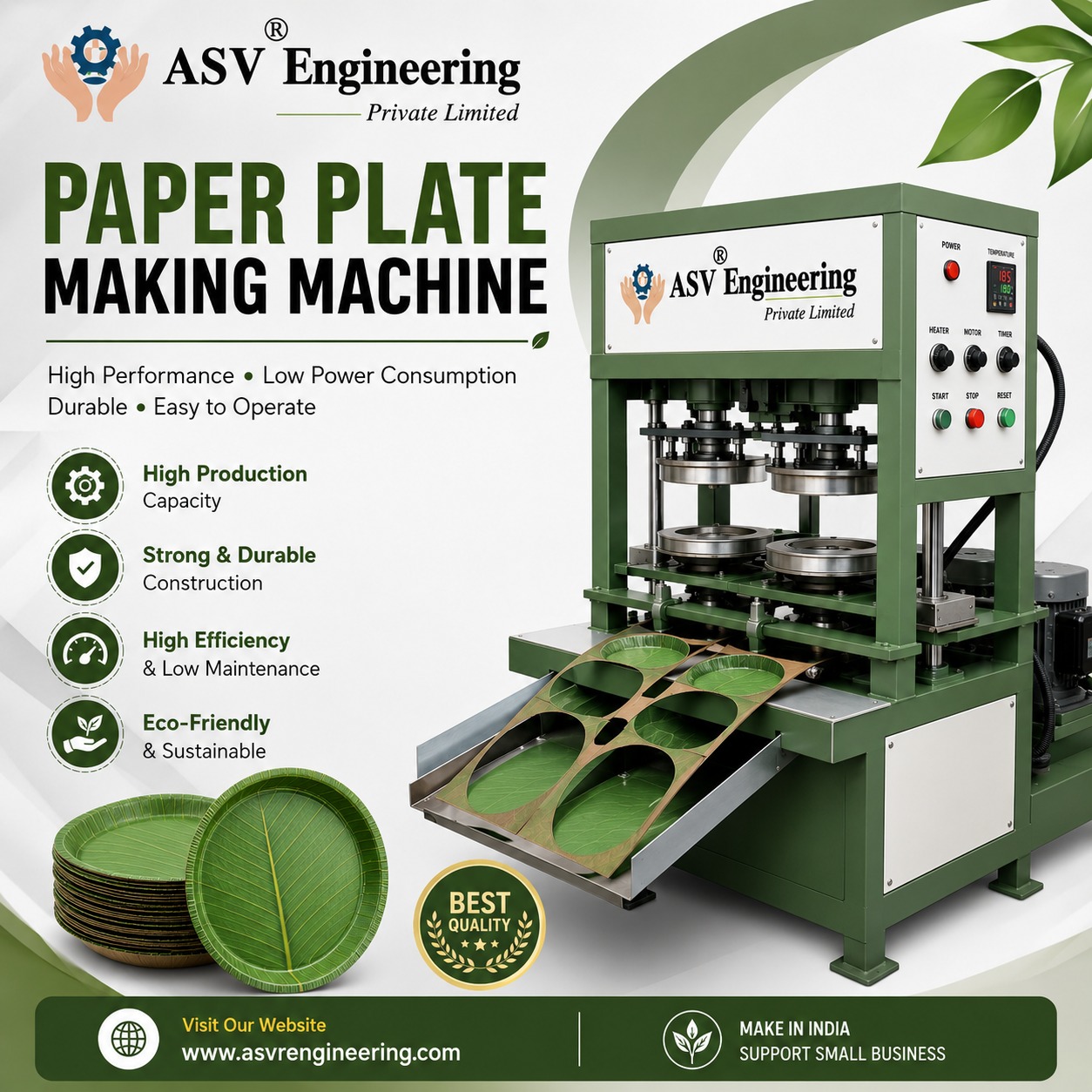 Paper Plate Making Machine